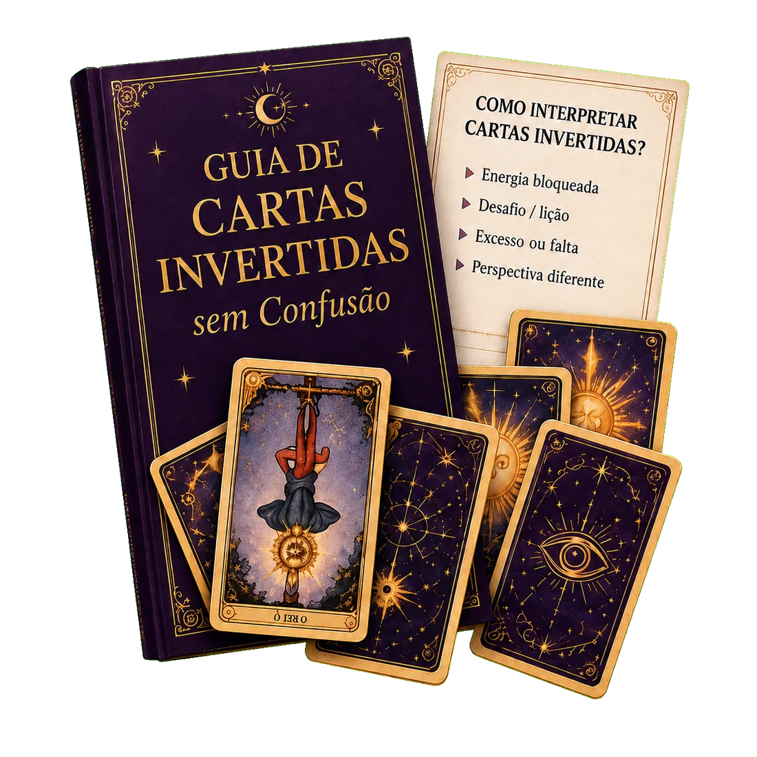 Mockup do Bônus 04 — Guia de Cartas Invertidas sem Confusão